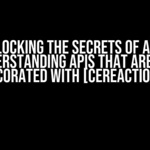 Unlocking the Secrets of APIs: Understanding APIs that are not Decorated with [CEReactions]